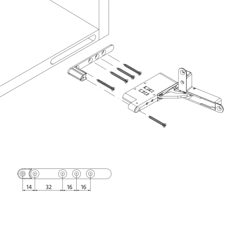 Befestigungszubehör ANKOR DS-30 