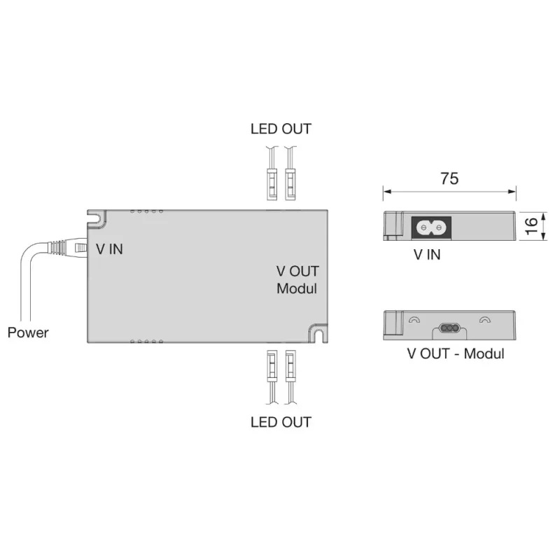 LED-Netzgerät 24 V/DC 