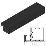 Aluminium Glasrahmenprofil ANKOR 30
