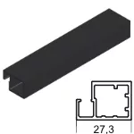 Aluminium Glasrahmenprofil ANKOR 27