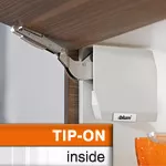 AVENTOS HK-S Hochklappenbeschlag für TIP-ON, weiß