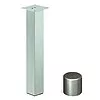 Tischbein, Alu - quadratisch - H 720 mm