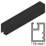 Aluminium Glasrahmenprofil ANKOR 19