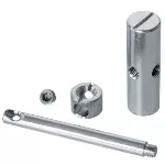 PV-FF Klobenverbinder-Set 90 Grad - Ø 15 x 50 mm